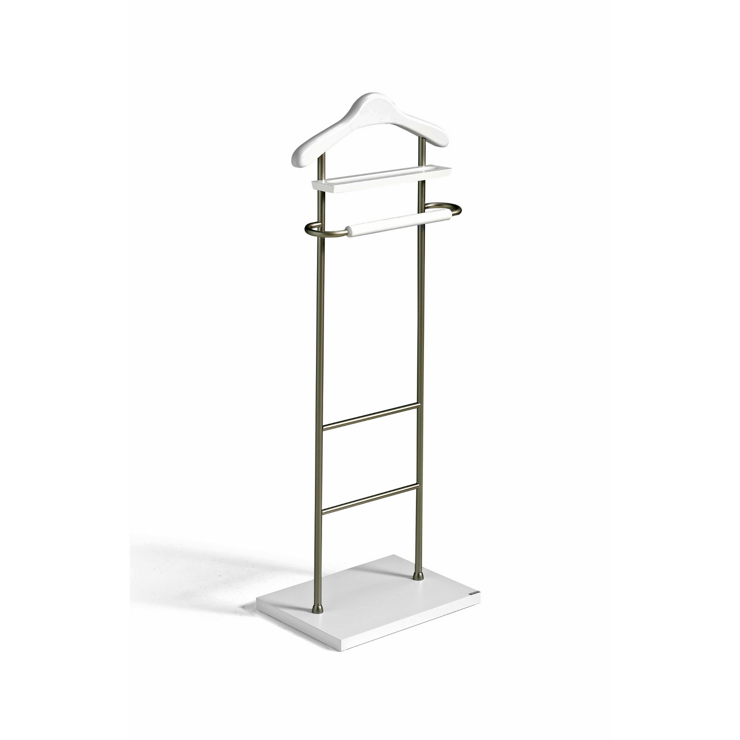 Galán de Noche 110x45x28cm | Madera de haya y metal cromado