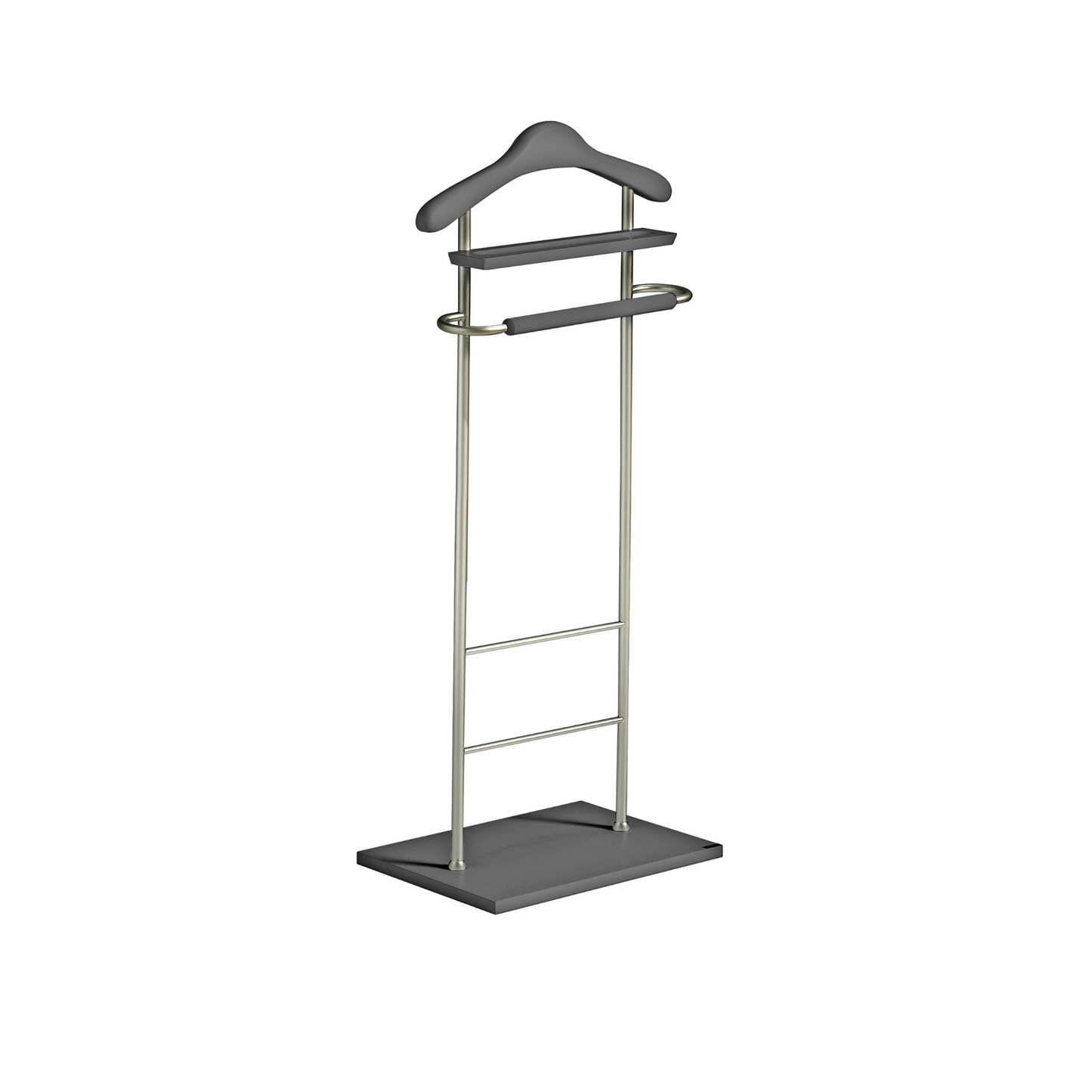Galán de Noche 110x45x28cm | Madera de haya y metal cromado