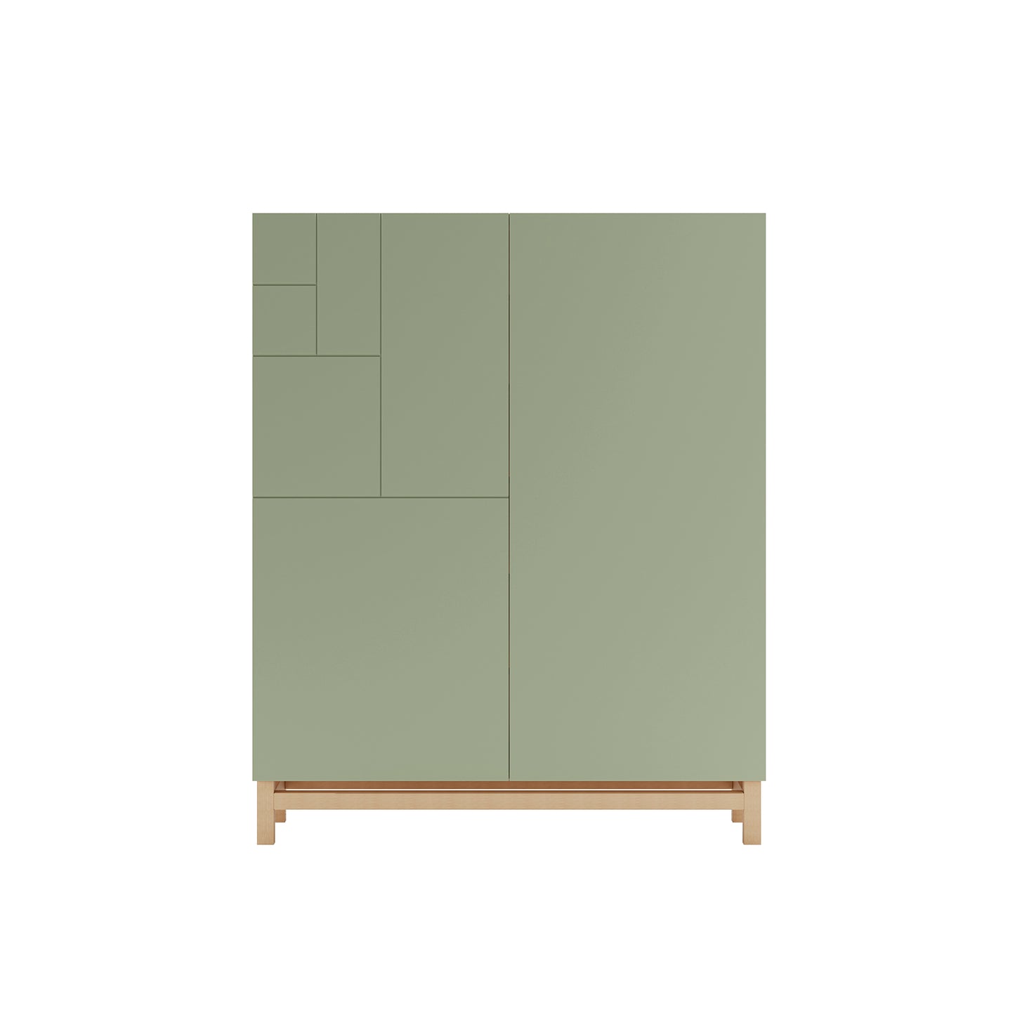 Zapatero de Melamina 90x27x112 cm Roble