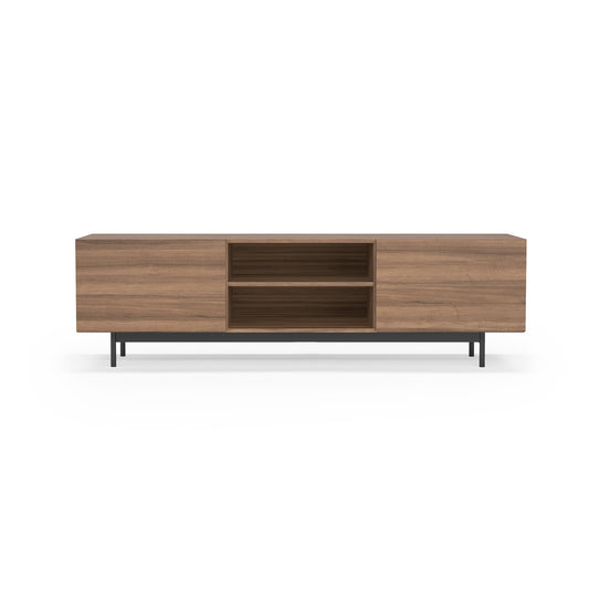 Mueble TV de melamina 180x44x52 cm Máximo