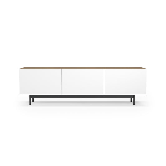 Mueble TV de melamina 180x44x52 cm Max