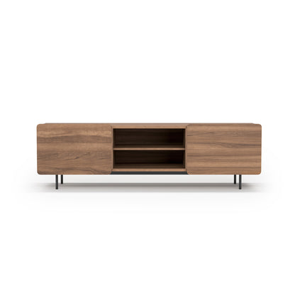 Mueble TV de melamina 180x44x54 cm Milo