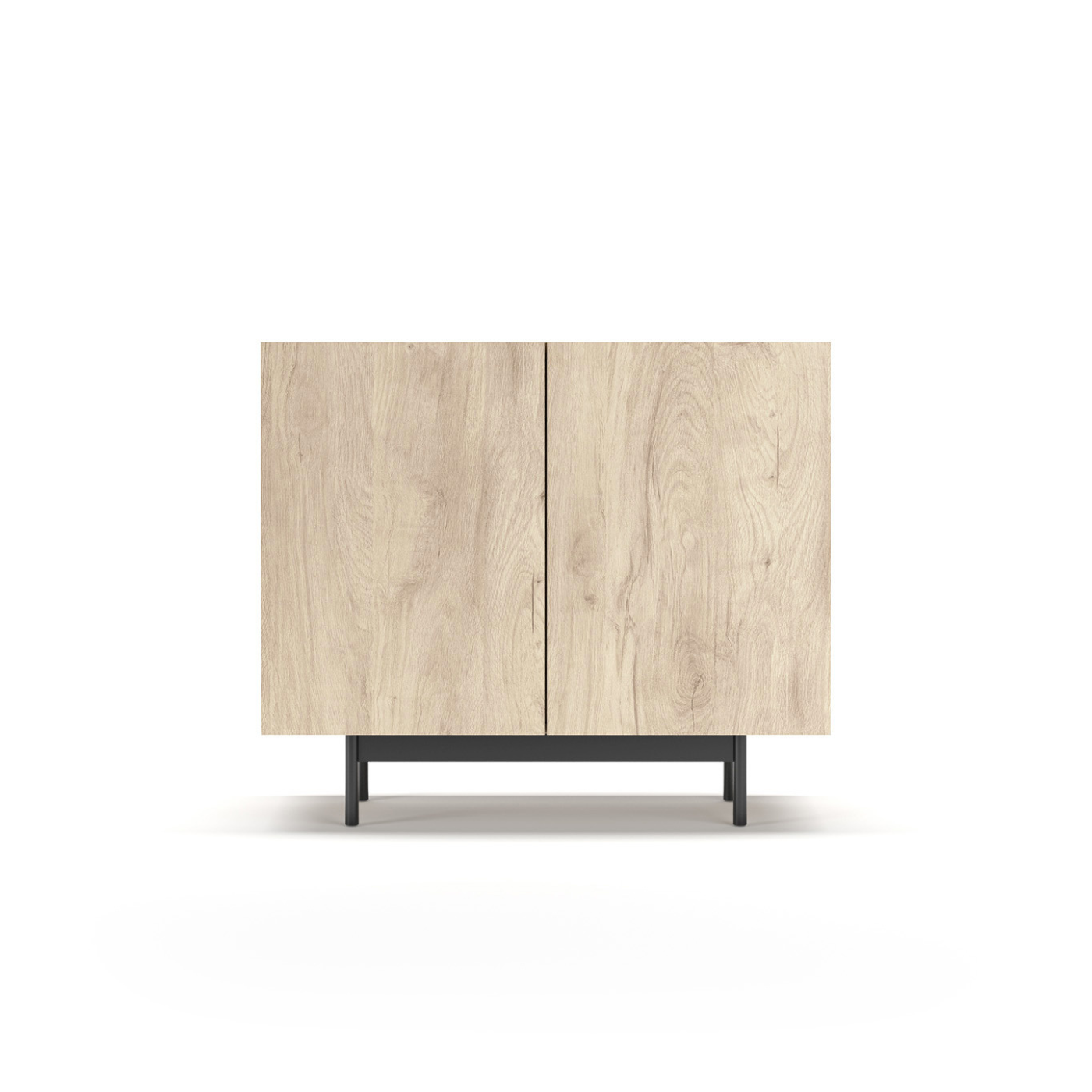 Recibidor de madera de haya y melamina 90x34x78 cm Marcelo